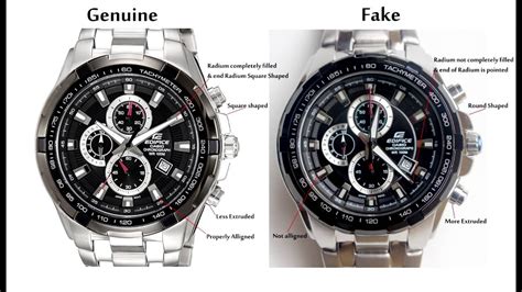 casio edifice watch original vs fake|latest casio edifice watches.